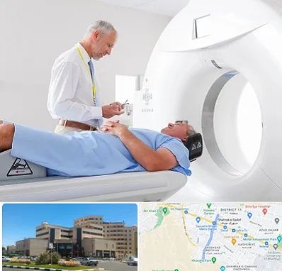 سی تی اسکن در صیاد شیرازی مشهد