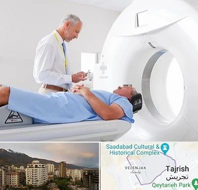 سی تی اسکن در زعفرانیه 