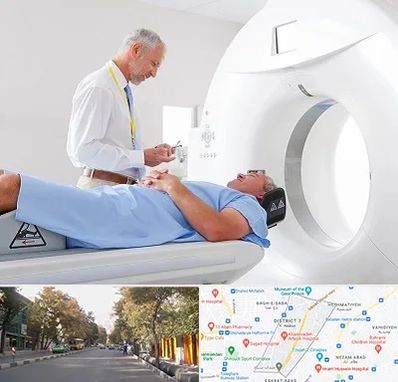 سی تی اسکن در شریعتی 