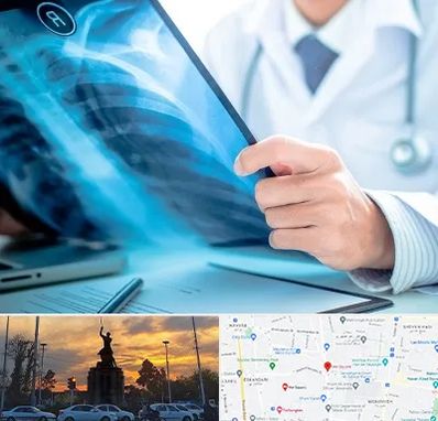 رادیولوژیست در میدان حر