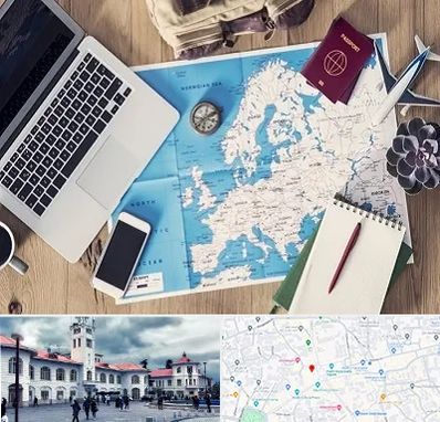 آژانس مسافرتی در میدان شهرداری رشت