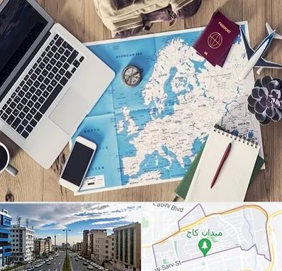 آژانس مسافرتی در سعادت آباد 