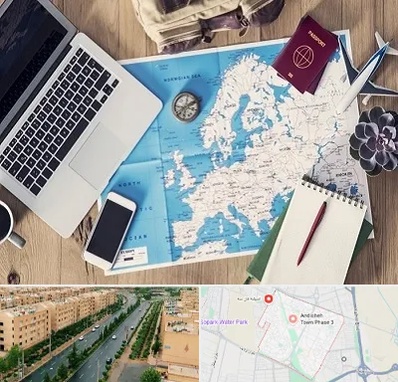 آژانس مسافرتی در فاز سه اندیشه