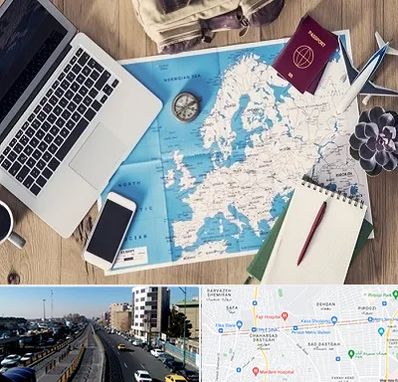 آژانس مسافرتی در پیروزی 