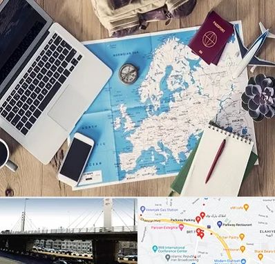 آژانس مسافرتی در پارک وی 