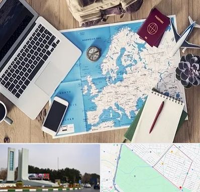 آژانس مسافرتی در بلوار فلسیطین مشهد