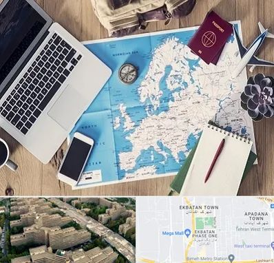 آژانس مسافرتی در اکباتان 