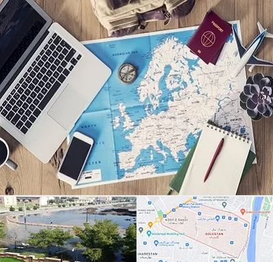 آژانس مسافرتی در گلستان اهواز