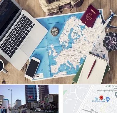 آژانس مسافرتی در چهارراه طالقانی کرج