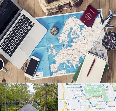 آژانس مسافرتی در قدوسی غربی شیراز