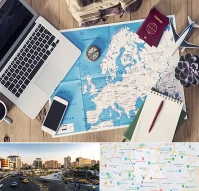 آژانس مسافرتی در منطقه 7 تهران