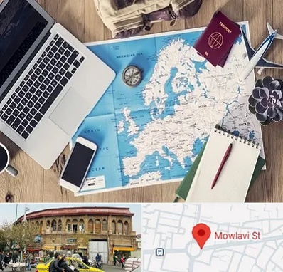 آژانس مسافرتی در مولوی