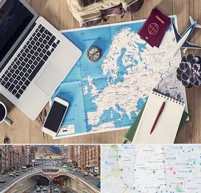 آژانس مسافرتی در منطقه 10 تهران