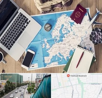 آژانس مسافرتی در بلوار فرحزادی