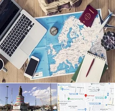 آژانس مسافرتی در کارگر جنوبی