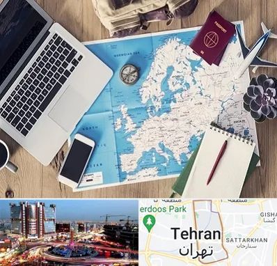 آژانس مسافرتی در صادقیه 