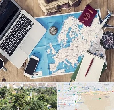 آژانس مسافرتی در منطقه 13 تهران