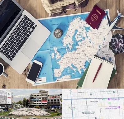 آژانس مسافرتی در مرکز تهران