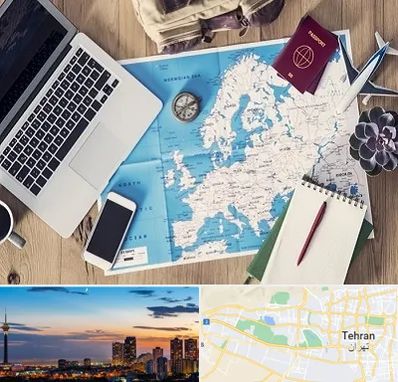 آژانس مسافرتی در غرب تهران 