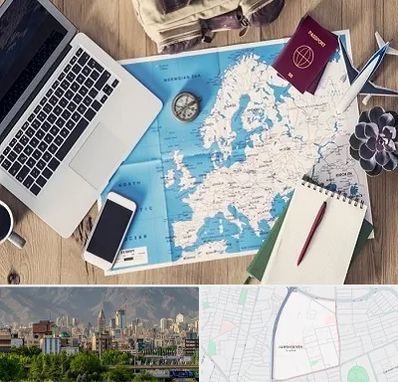 آژانس مسافرتی در جمشیدیه