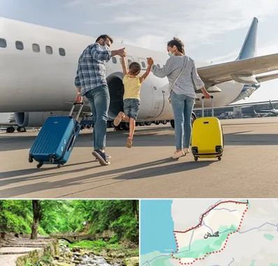آژانس هواپیمایی در گلستان