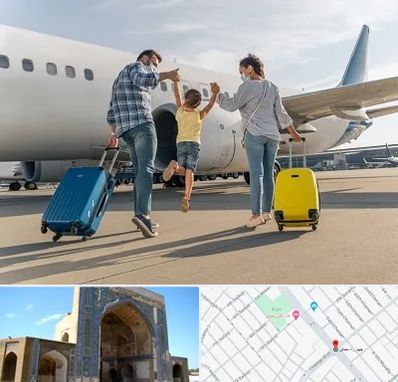 آژانس هواپیمایی در مصلی مشهد