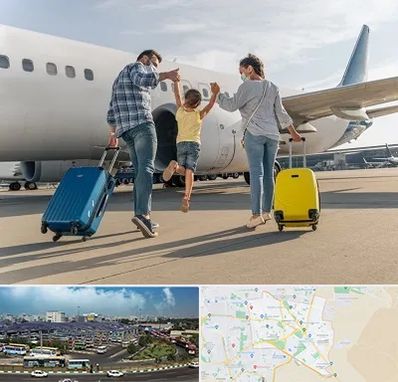 آژانس هواپیمایی در منطقه 15 تهران