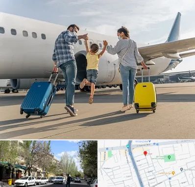 آژانس هواپیمایی در کوی فیروز تبریز