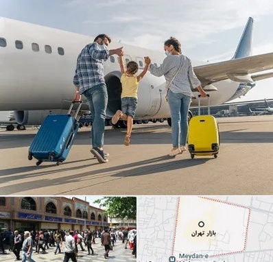 آژانس هواپیمایی در بازار تهران