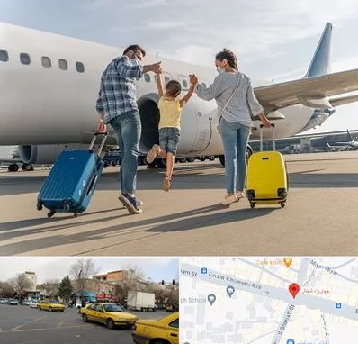 آژانس هواپیمایی در شهناز تبریز