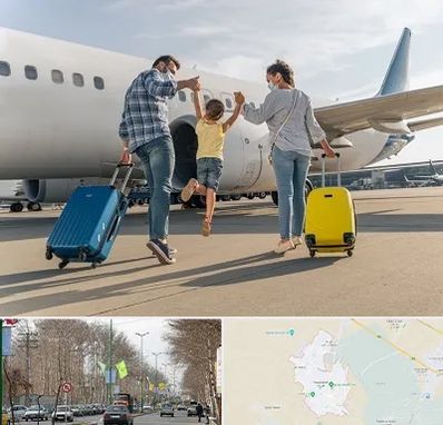 آژانس هواپیمایی در نظرآباد کرج