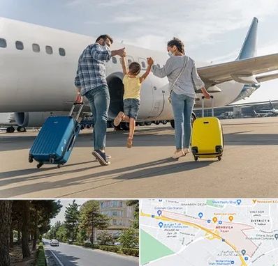آژانس هواپیمایی در مهرویلا کرج