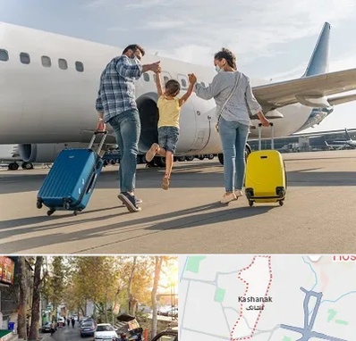 آژانس هواپیمایی در کاشانک