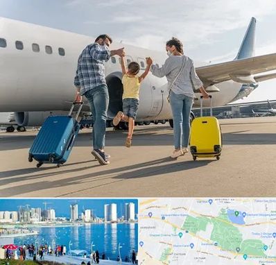 آژانس هواپیمایی در چیتگر 