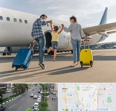 آژانس هواپیمایی در ستارخان 