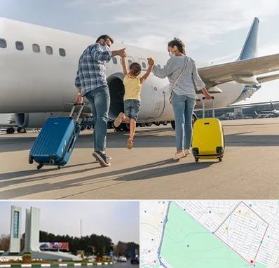 آژانس هواپیمایی در بلوار فلسیطین مشهد