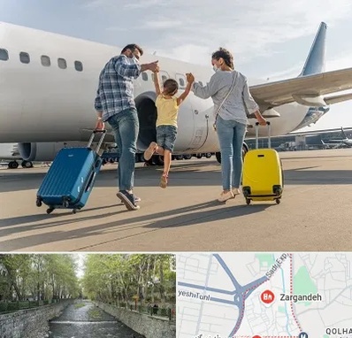 آژانس هواپیمایی در زرگنده