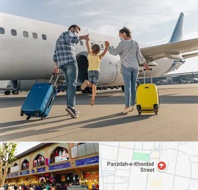 آژانس هواپیمایی در 15 خرداد