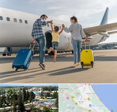 آژانس هواپیمایی در رودسر