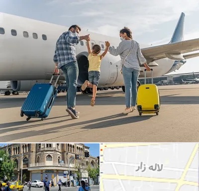 آژانس هواپیمایی در لاله زار