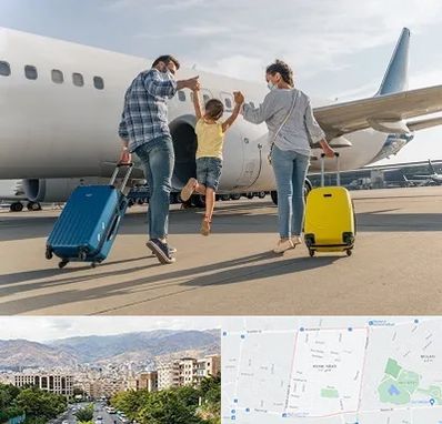 آژانس هواپیمایی در خانی آباد