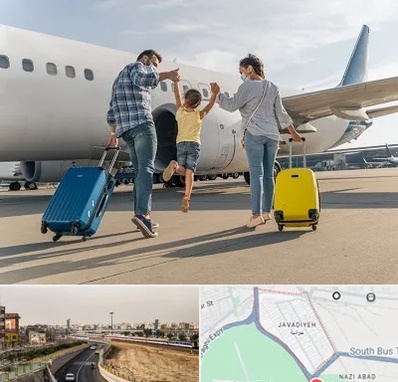 آژانس هواپیمایی در جوادیه