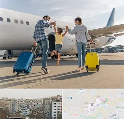 آژانس هواپیمایی در محمد شهر کرج