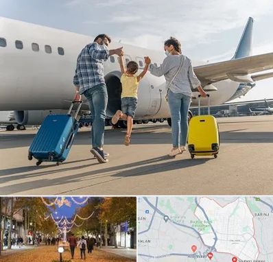 آژانس هواپیمایی در ولیعصر ارومیه