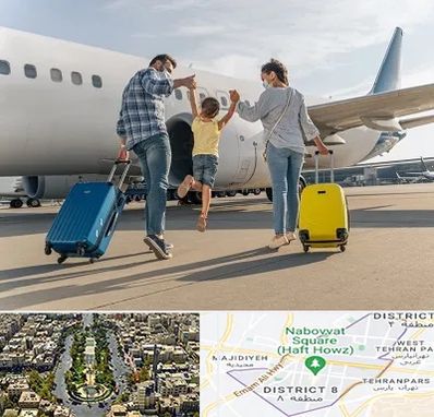 آژانس هواپیمایی در نارمک 