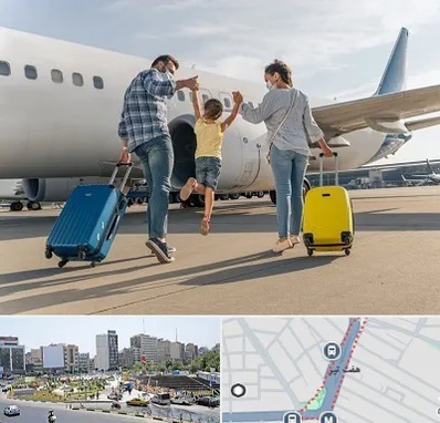 آژانس هواپیمایی در هفت تیر