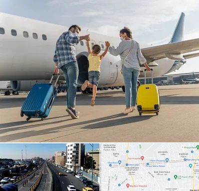 آژانس هواپیمایی در پیروزی 