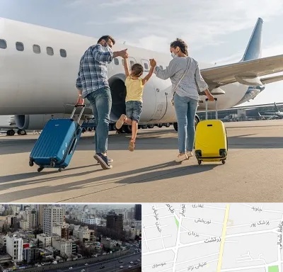 آژانس هواپیمایی در زرتشت