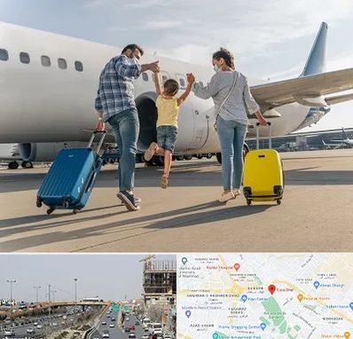 آژانس هواپیمایی در بلوار توس مشهد