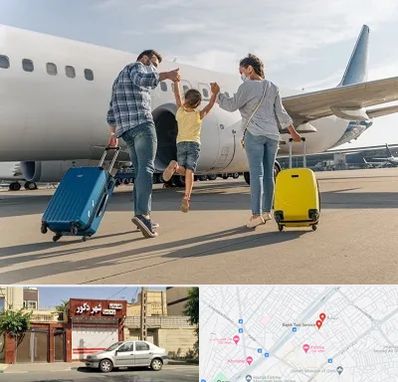 آژانس هواپیمایی در باجک قم